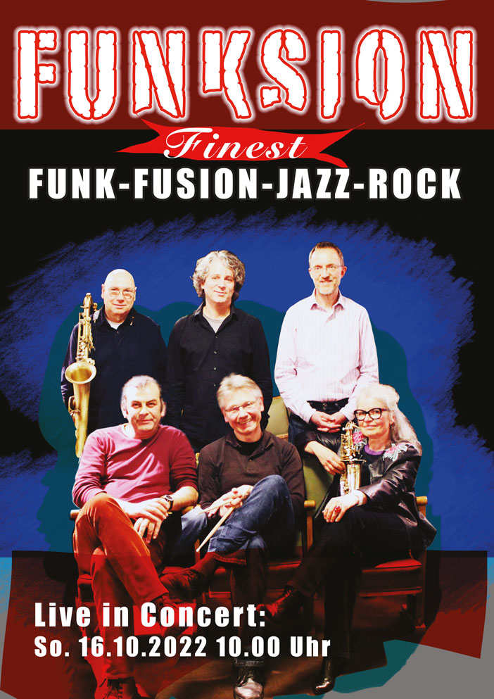 Funksion-Jazzrock aus Frankfurt, Plakat